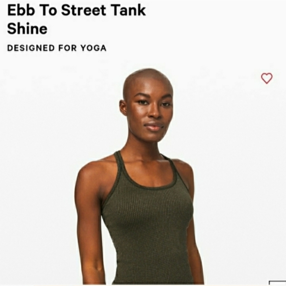 Ebb To Street Racerback Tank Top Special Edition Lululemon Yoga Pilates Barre